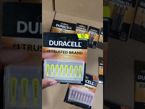 Assorted Duracell Batteries ( 50 Pcs Box )