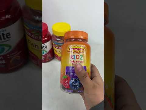 Supplement & Vitamin Assorted Gummies Mix-  For kids and Adults