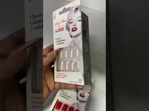 Marilyn Monroe X KISS Nails Limited Edition Assortde Styles & Lengths