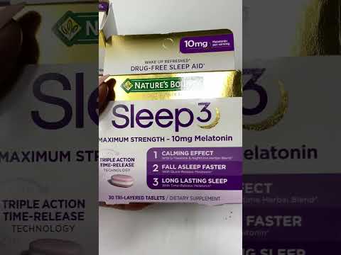 Nature's Bounty Gold Series Maximum Strength 10mg Melatonin 