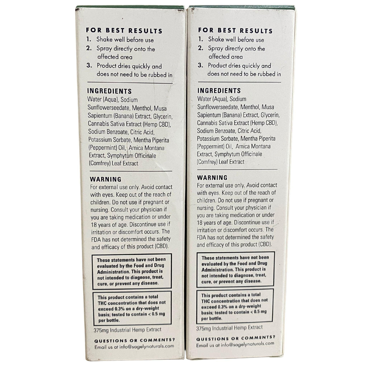 Relief & Recovery Extra Strength SPRAY 300mg CBD - Wholesalers (50 Pcs Lot) - Discount Wholesalers Inc