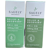 Thumbnail for Relief & Recovery ROLL ON 250mg CBD (50 Pcs Lot) - Discount Wholesalers Inc