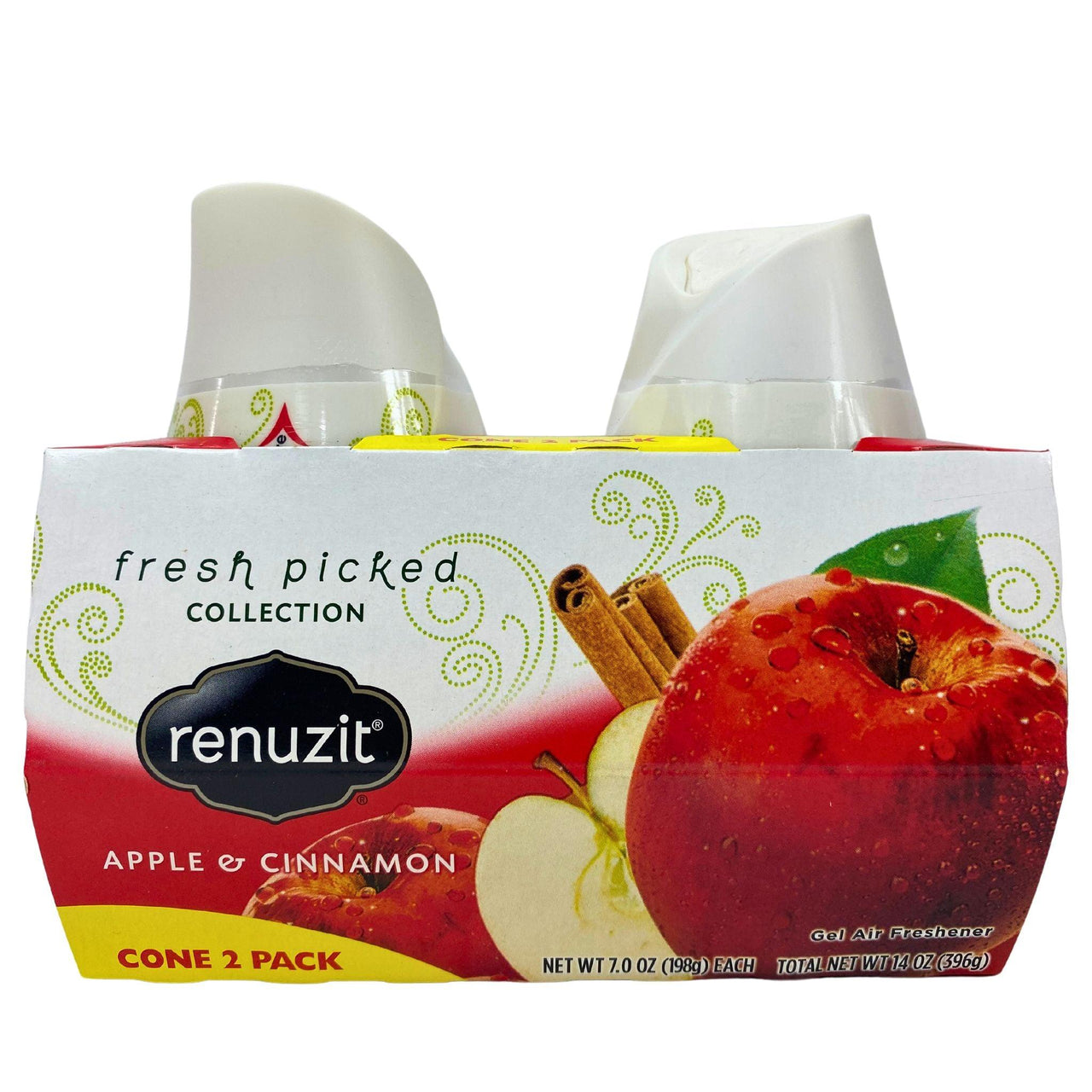 Renuzit Fresh Picked Collection Apple & Cinnimon (60 Pcs Lot) - Discount Wholesalers Inc