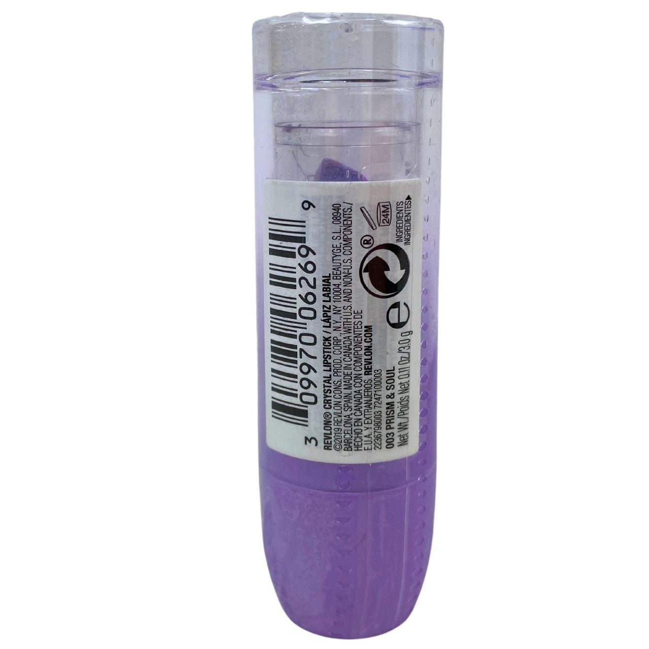 Revlon Crystal Lipstick 003 Prism & Soul 0.11oz (60 Pcs Lot) - Discount Wholesalers Inc