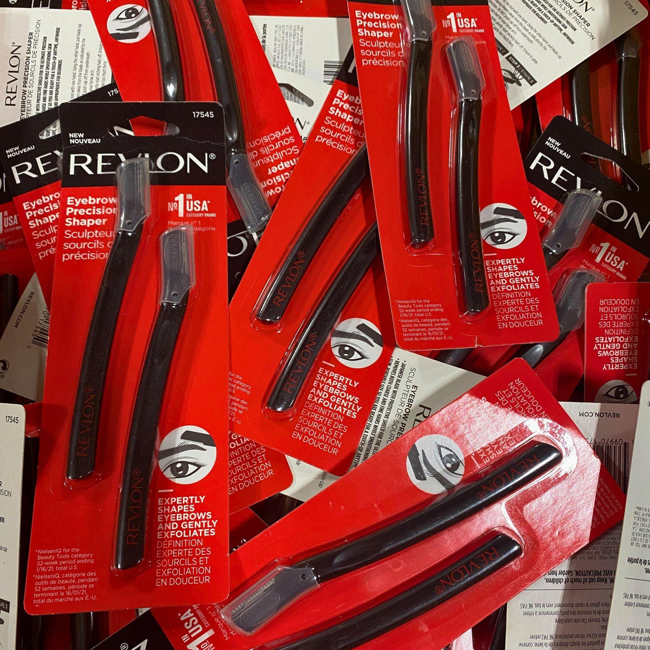 Revlon Eyebrow Precision Shaper 2 Ct 17545 (50 Pcs Lot) - Discount Wholesalers Inc