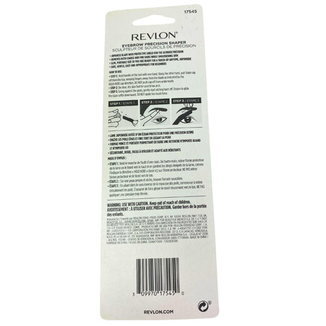 Revlon Eyebrow Precision Shaper 2 Ct 17545 (50 Pcs Lot) - Discount Wholesalers Inc