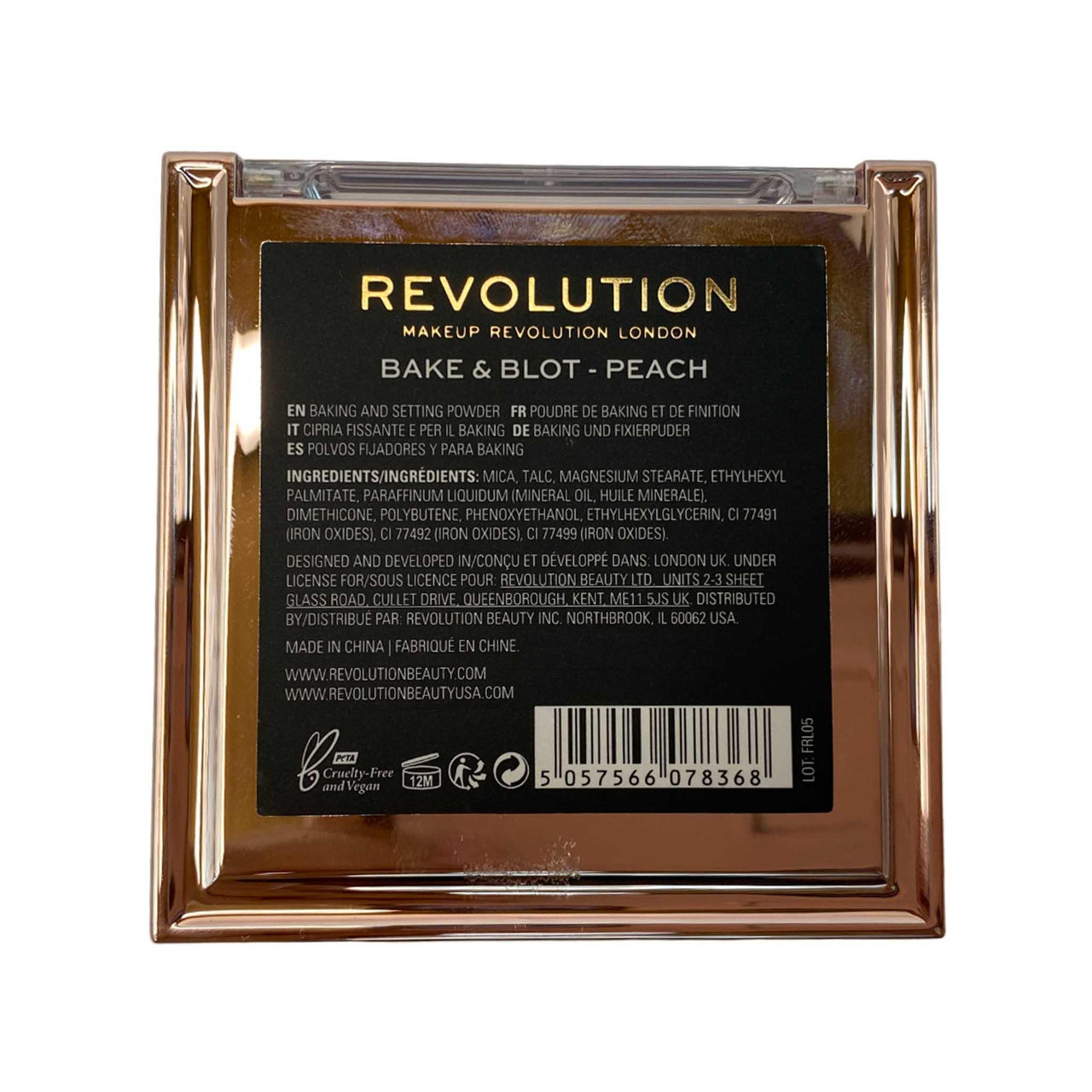 Revolution Bake and Blot Peach (72 Pcs Box) - Discount Wholesalers Inc