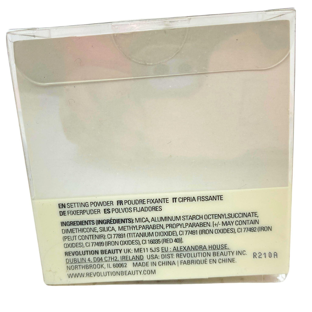 Revolution Conceal & Fix Light Yellow Loose Setting Powder 0.45OZ (72 Pcs Lot) - Discount Wholesalers Inc