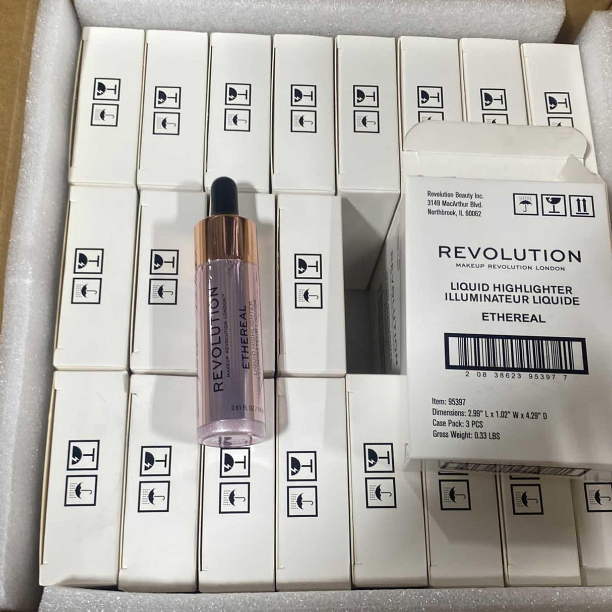 Revolution Ethereal Liquid Hightlighter (72 Pcs Box) - Discount Wholesalers Inc