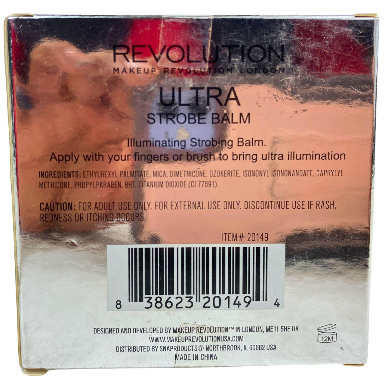 Revolution Illuminating Ultra Strobe Balm Hypnotic 0.22OZ (50 Pcs Lot) - Discount Wholesalers Inc