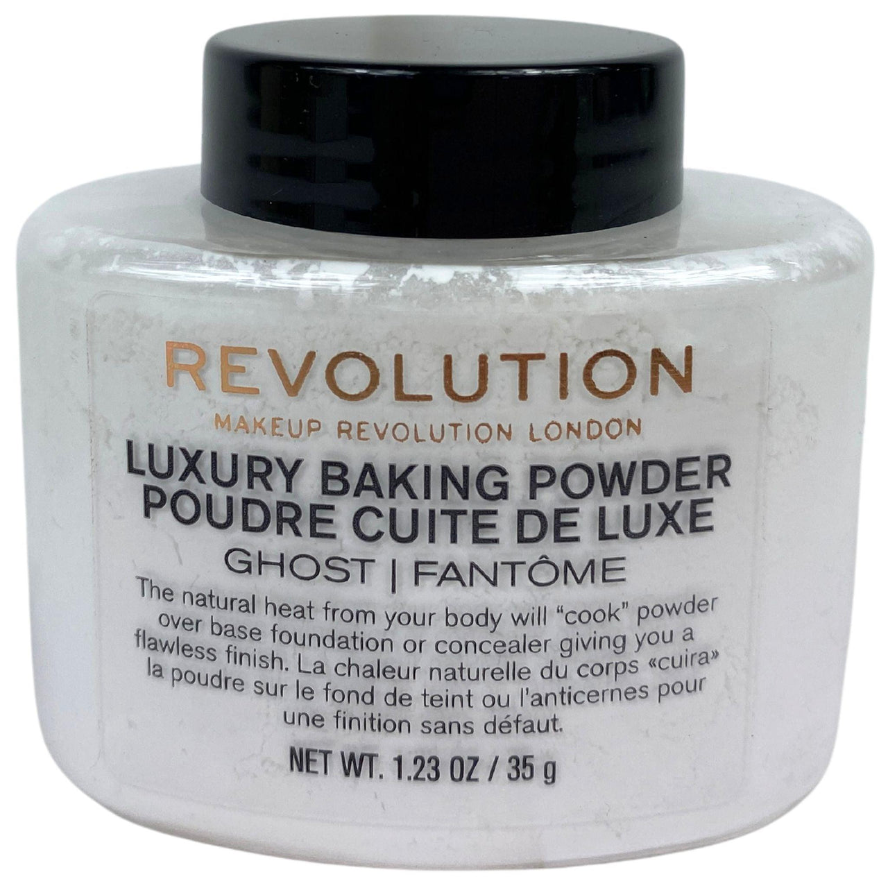 Revolution Makeup London Luxury Baking Powder "Ghost" 1.23oz (72 Pcs Lot) - Discount Wholesalers Inc