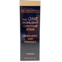 Thumbnail for Revolution Makeup London The One Highlight Contour Stick Highlight & Perfect 