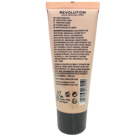 Revolution Matte Base Pore Blurring Full Coverage Foundation 0.95oz (60 Pcs Lot) - Discount Wholesalers Inc