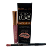 Revolution Retro Luxe Matte Lip Kit (72 Pcs Box) - Discount Wholesalers Inc