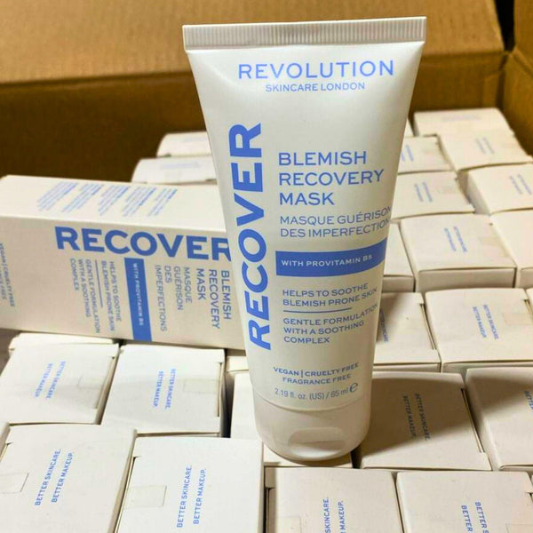 Revolution Skincare London Blemish Recovery Mask with Provitamin B5 2.19OZ (50 Pcs Lot) - Discount Wholesalers Inc