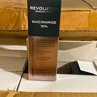 Thumbnail for Revolution Skincare London Niacinamide 15% Blemish & Pore Refining Serum 1.01oz (36 Pcs Lot) - Discount Wholesalers Inc