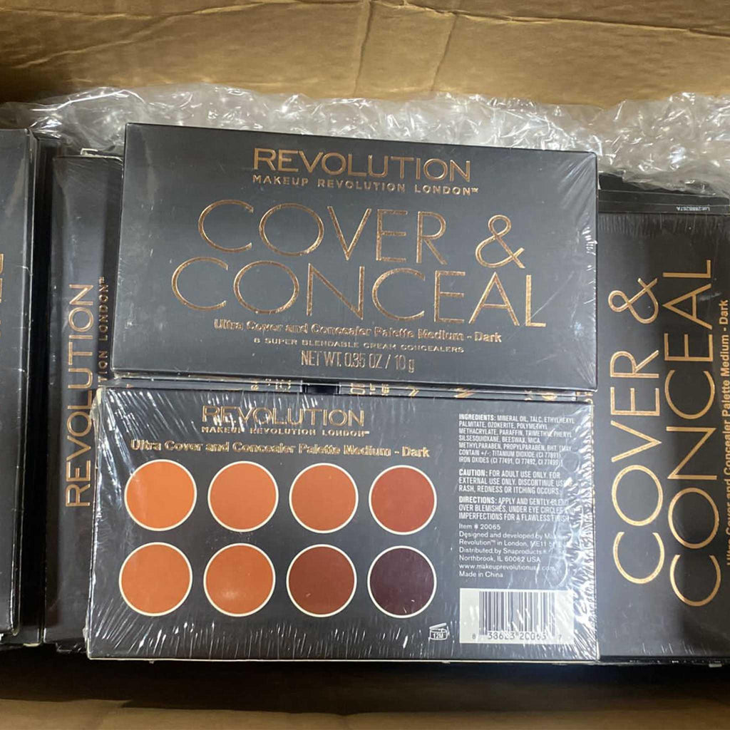 Revolution Ultra Cover and Concealer Palette (50 Pcs Box) - Discount Wholesalers Inc