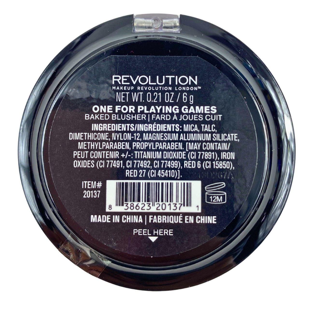 Revolution Vivid Baked Blush 0.21OZ "One For Playing Games (72 Pca lot) - Discount Wholesalers Inc