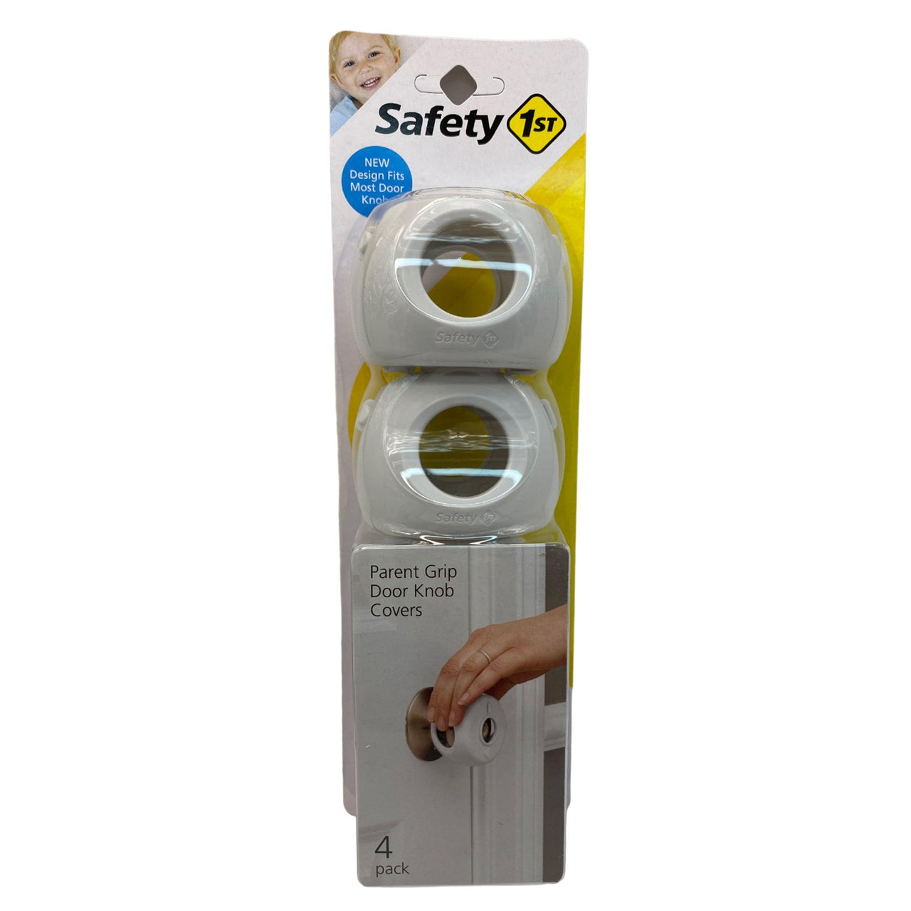 Safety 1ST Parent Grip Door Knob Covers (24 Pcs Box) - Discount Wholesalers Inc