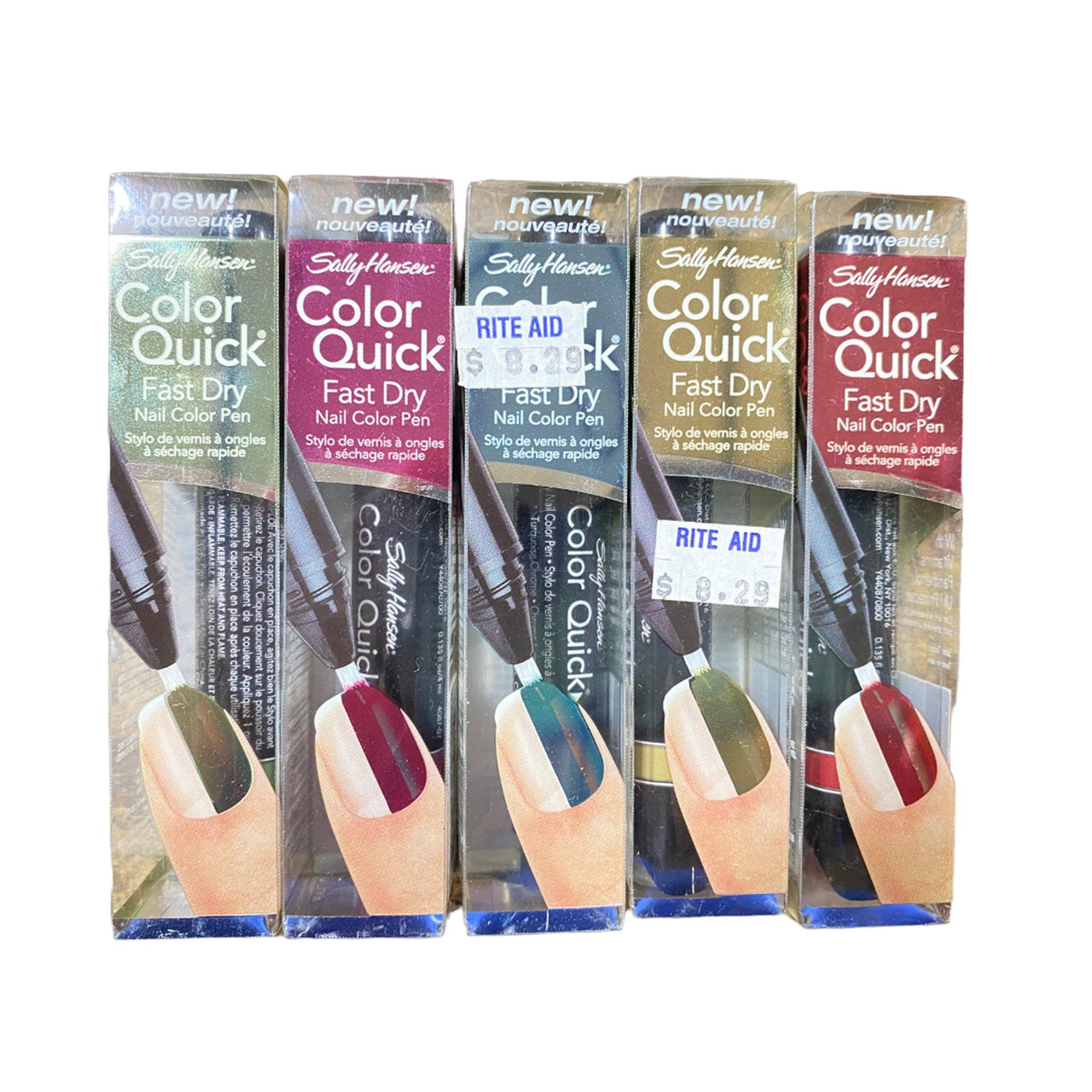 Sally Hansen Color Quick Nail Pens Assorted Colors (50 Pcs Box) - Discount Wholesalers Inc