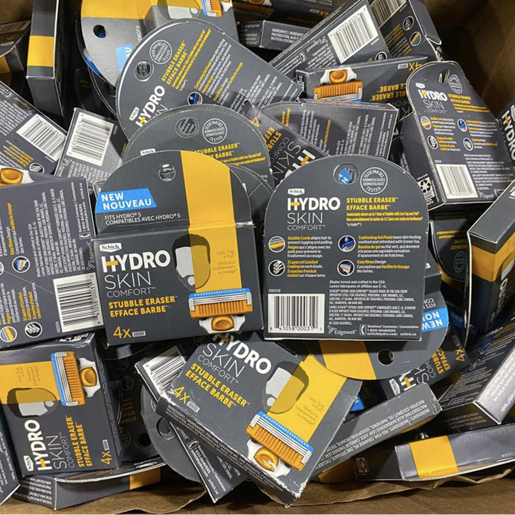 Schick Hydro Skin Comfort Stubble Eraser 4 Cartridges (50 Pcs Box) - Discount Wholesalers Inc