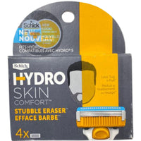 Thumbnail for Schick Hydro Skin Comfort Stubble Eraser 4 Cartridges (50 Pcs Box) - Discount Wholesalers Inc