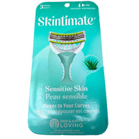 Thumbnail for Schick Skintimate 3 Blade Sensitive Skinflexes (50 Pcs Lot) - Discount Wholesalers Inc