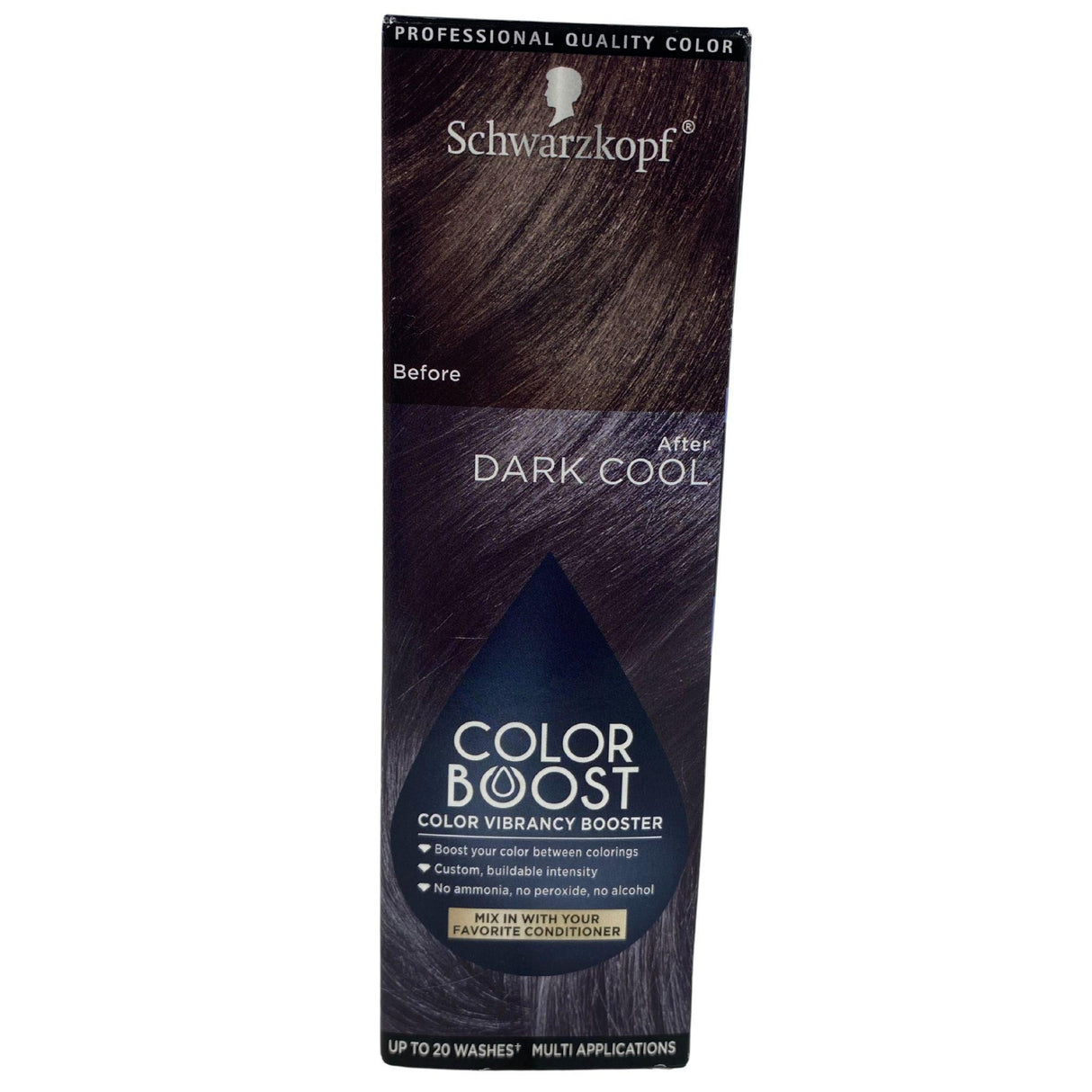 Schwarzkopf Color Boost Color Vibrancy Booster Dark Cool (50 Pcs Lot) - Discount Wholesalers Inc