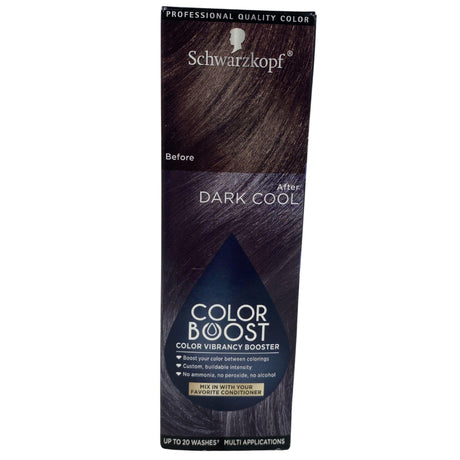 Schwarzkopf Color Boost Color Vibrancy Booster Dark Cool (50 Pcs Lot) - Discount Wholesalers Inc