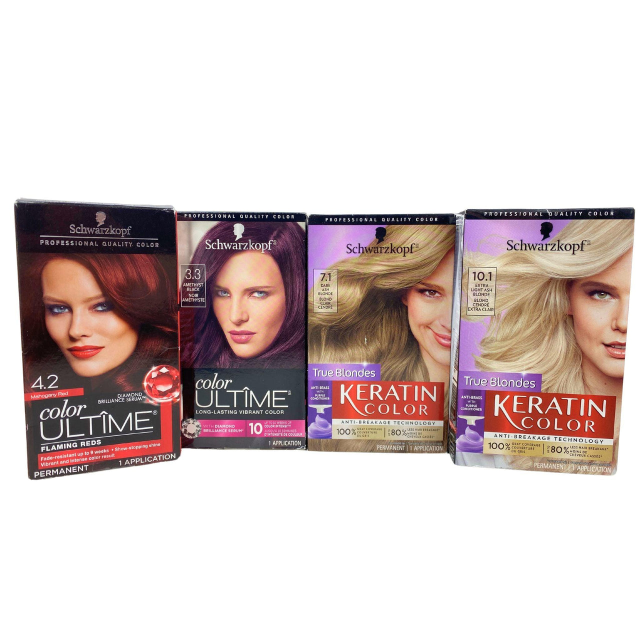 Schwarzkopf Professional Quality Color Assorted Hair Dye Mix (50 Pcs Lot) - Discount Wholesalers Inc