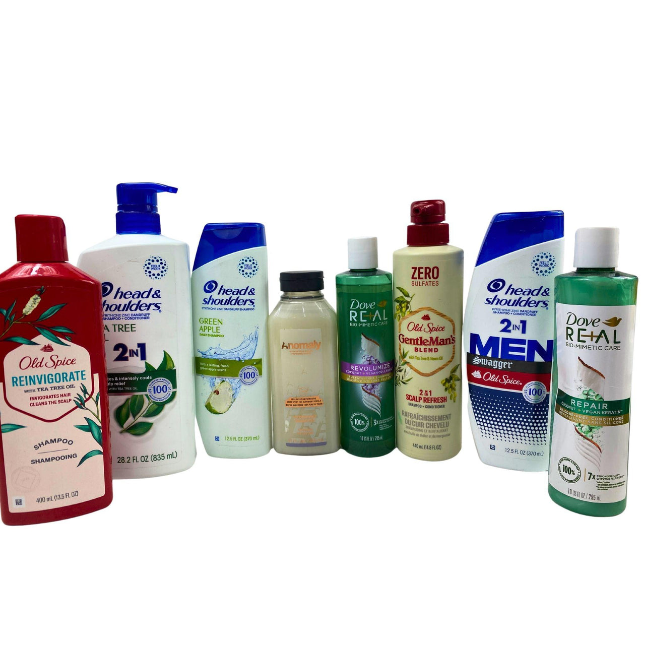 Shampoo & Conditioner Mix Brands Like Head & Shoulders,Old Spice,Dove (55 Pcs Lot) - Discount Wholesalers Inc