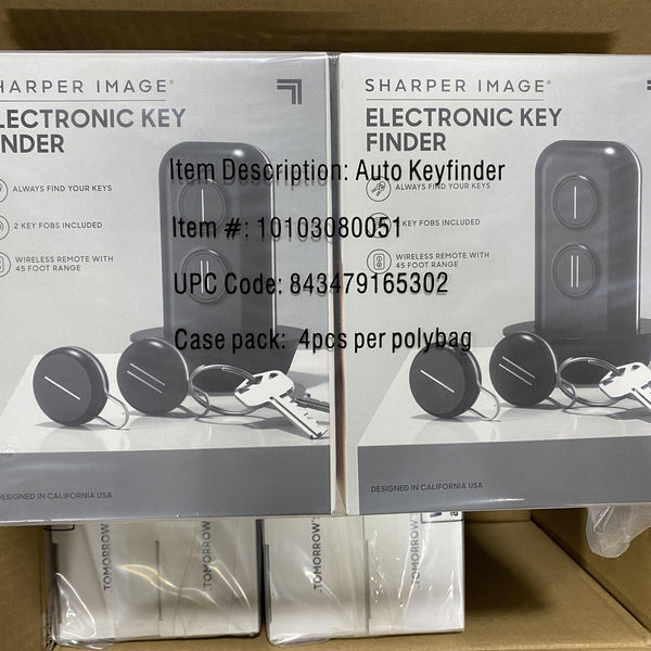 Sharper Image Electronic Key Finder (12 Pcs Box) - Discount Wholesalers Inc