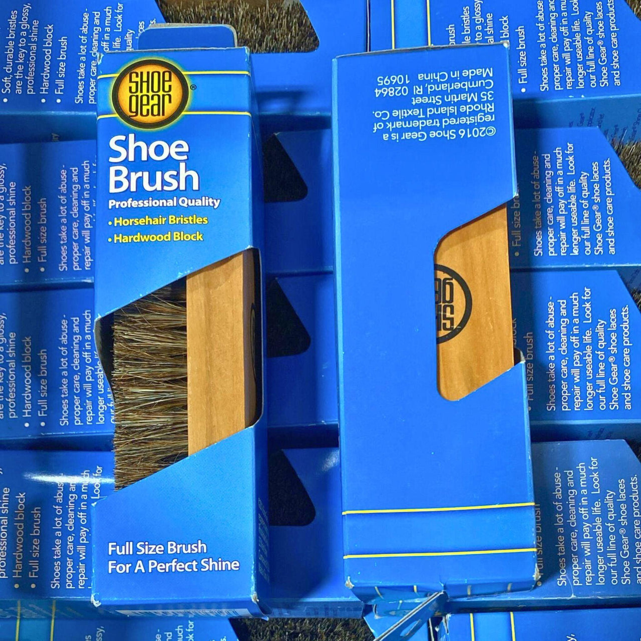 Shoe Gear Shoe Brush Professional Quality (60 Pcs Lot) - Discount Wholesalers Inc