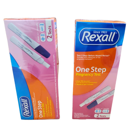 Since 1903 Rexall One Step Pregnancy Test (48 Pcs Lot) - Discount Wholesalers Inc