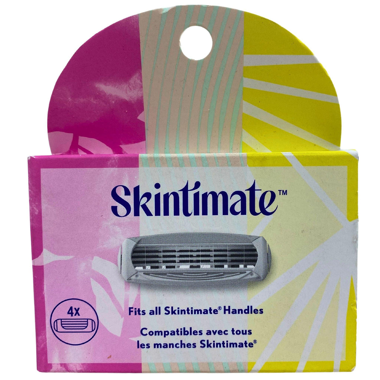 Skintimate Fits All Skintimate Handles 4 Ultra Thin Blades (50 Pcs Lot) - Discount Wholesalers Inc