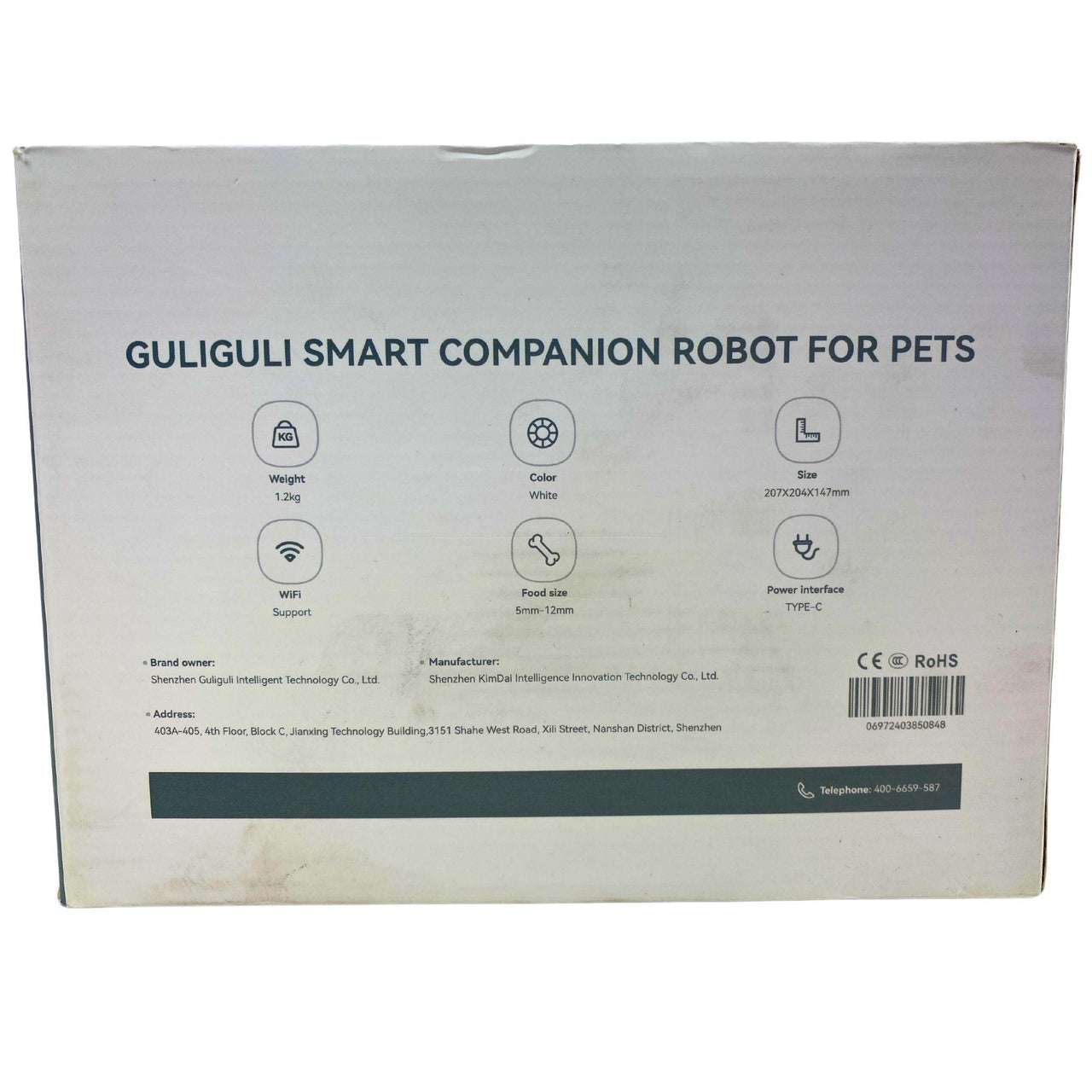 Smart Companion Robot For Pets App Remote Control (24 Pcs Lot) - Discount Wholesalers Inc