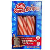 Soft Mint Candy Peppermint Stir Sticks (120 Pcs Lot ) - Discount Wholesalers Inc