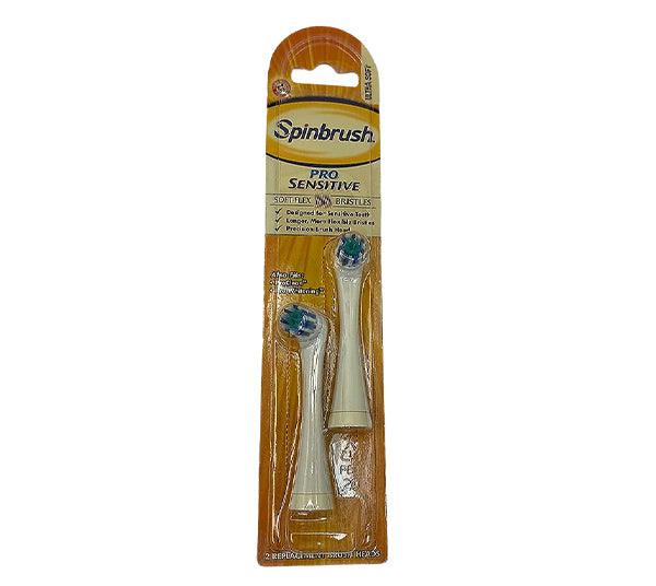 Spinbrush Pro Sensitive Replacement Brushes - Wholesale (50 Pcs Box) - Discount Wholesalers Inc