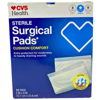 Thumbnail for Sterile Surgical Pads Cushion Comfort all one size 5INx9IN (60 Pcs Lot) - Discount Wholesalers Inc