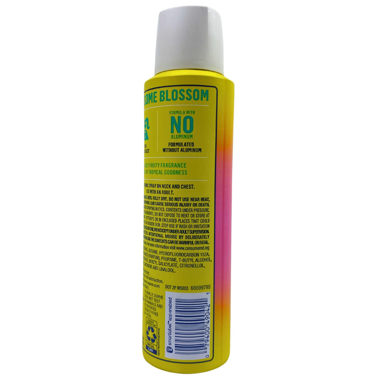 Suave Fresh Vibes Awesome Blossom Deodorant Body Spray 4OZ (42 Pcs lot) - Discount Wholesalers Inc