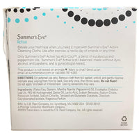 Thumbnail for Summer's Eve Active Cleansing Cloths (50 Pcs Lot) - Discount Wholesalers Inc