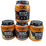 Super Advanced Whey Protein Powder - Chocolate-vanilla Flavor With Immune Support 60g Protein 12g BCAAS, 1.78lb (24 Pcs Lot) - Discount Wholesalers Inc