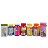 Supplement & Vitamin Assorted Gummies Mix- For kids and Adults (50 Pcs Lot) - Discount Wholesalers Inc