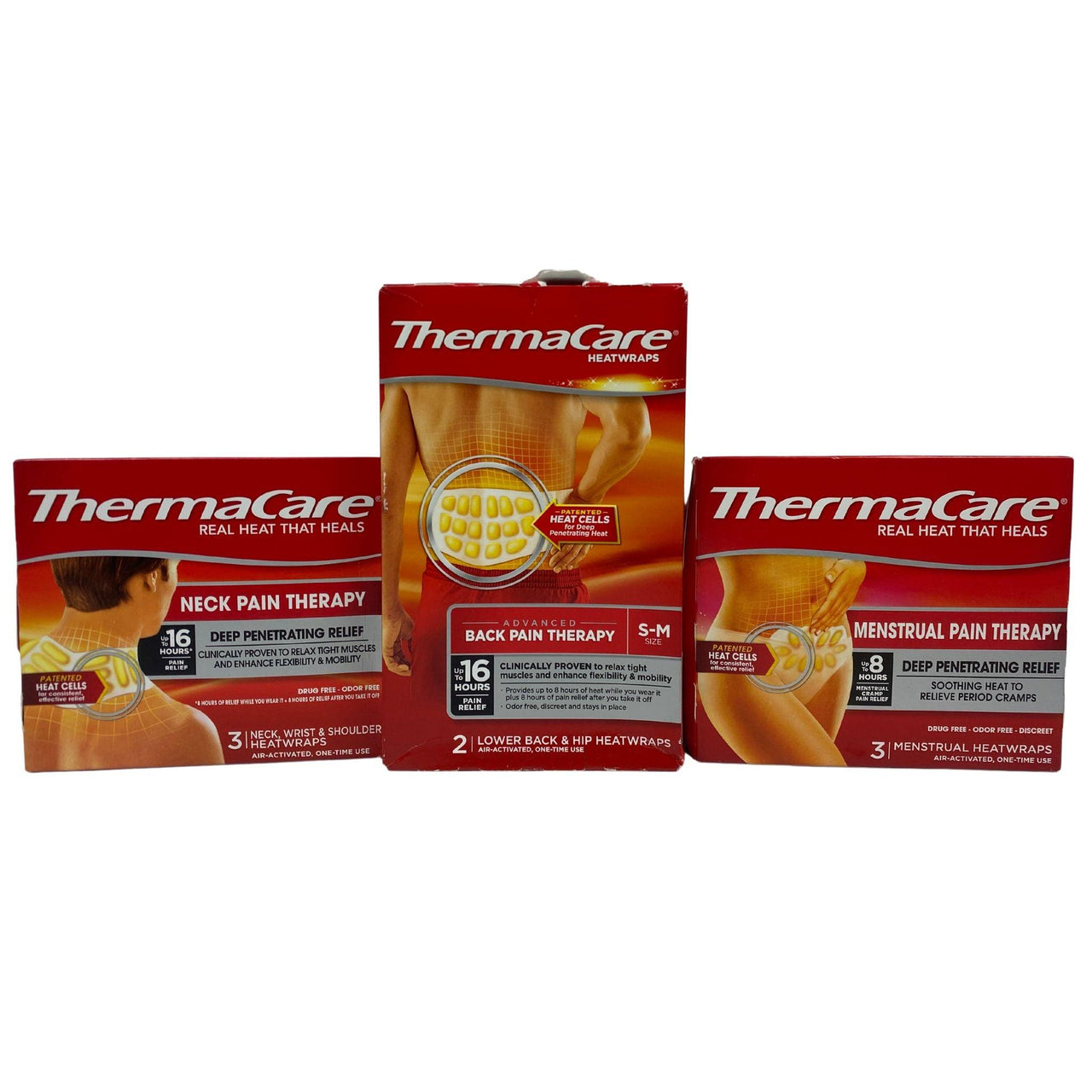 ThermaCare Real Heat That Heals (26 Pcs Lot) - Discount Wholesalers Inc