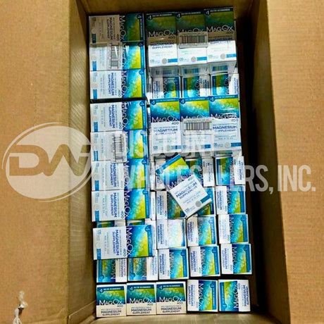 Mag-Ox 400 Magnesium Oxide Dietary Mineral Supplement Tablets 120 Ct (65 Pcs Lot)