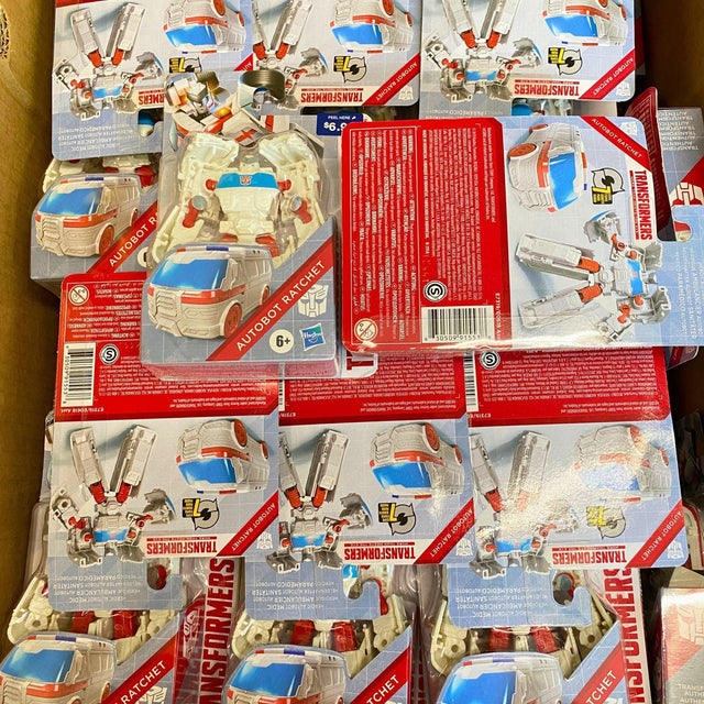 Transformers Autobot Ratchet Ages 6+ (40 Pcs Lot) - Discount Wholesalers Inc