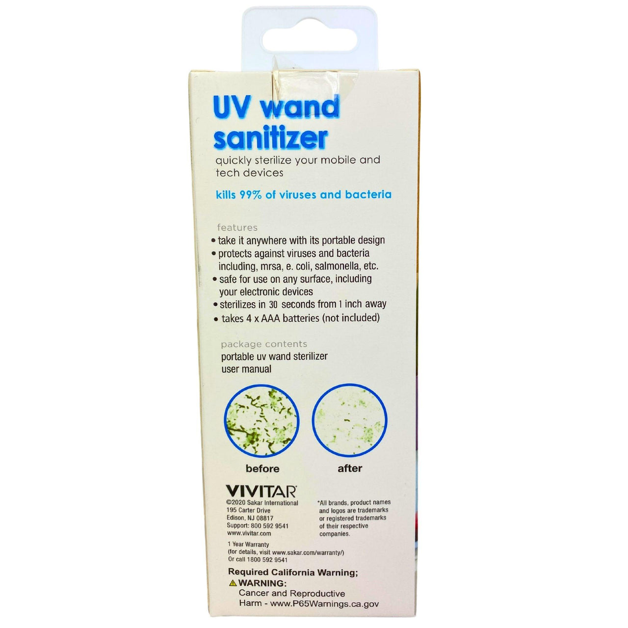 UV Wand Sanitizer Quickly Sterilize Your Mobile And Tech Devices (24 Pcs Lot) - Discount Wholesalers Inc