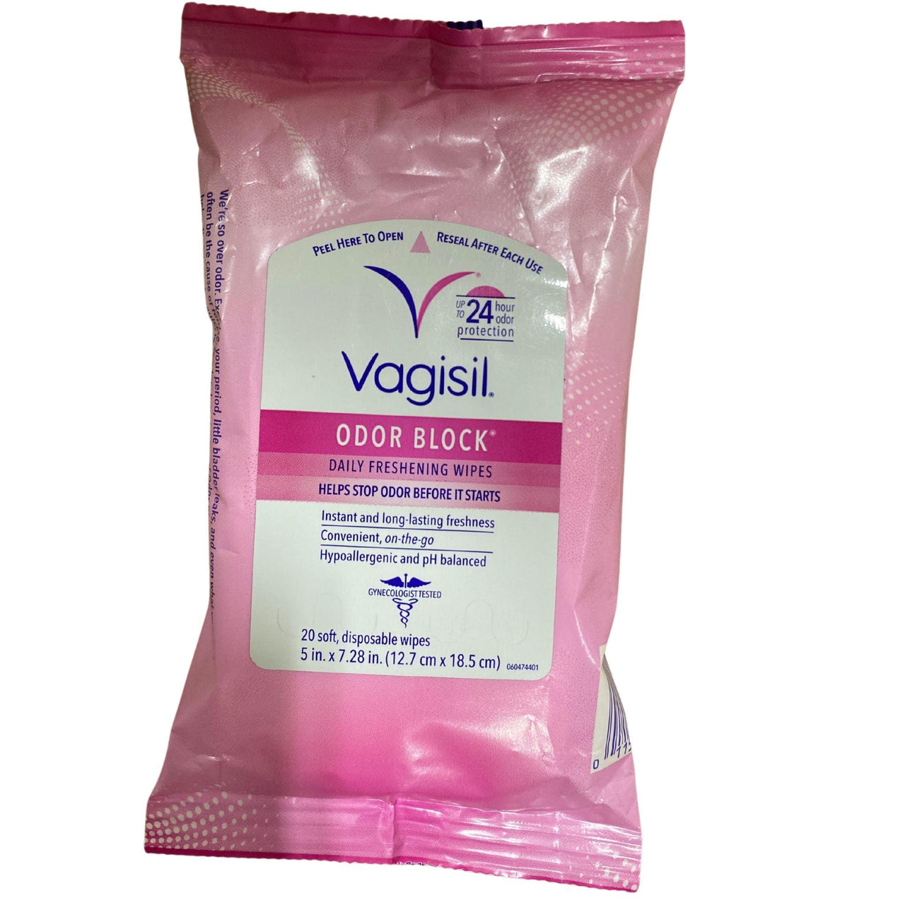 Vagisil Odor Block Daily Freshening Wipes (50 Pcs Lot) - Discount Wholesalers Inc