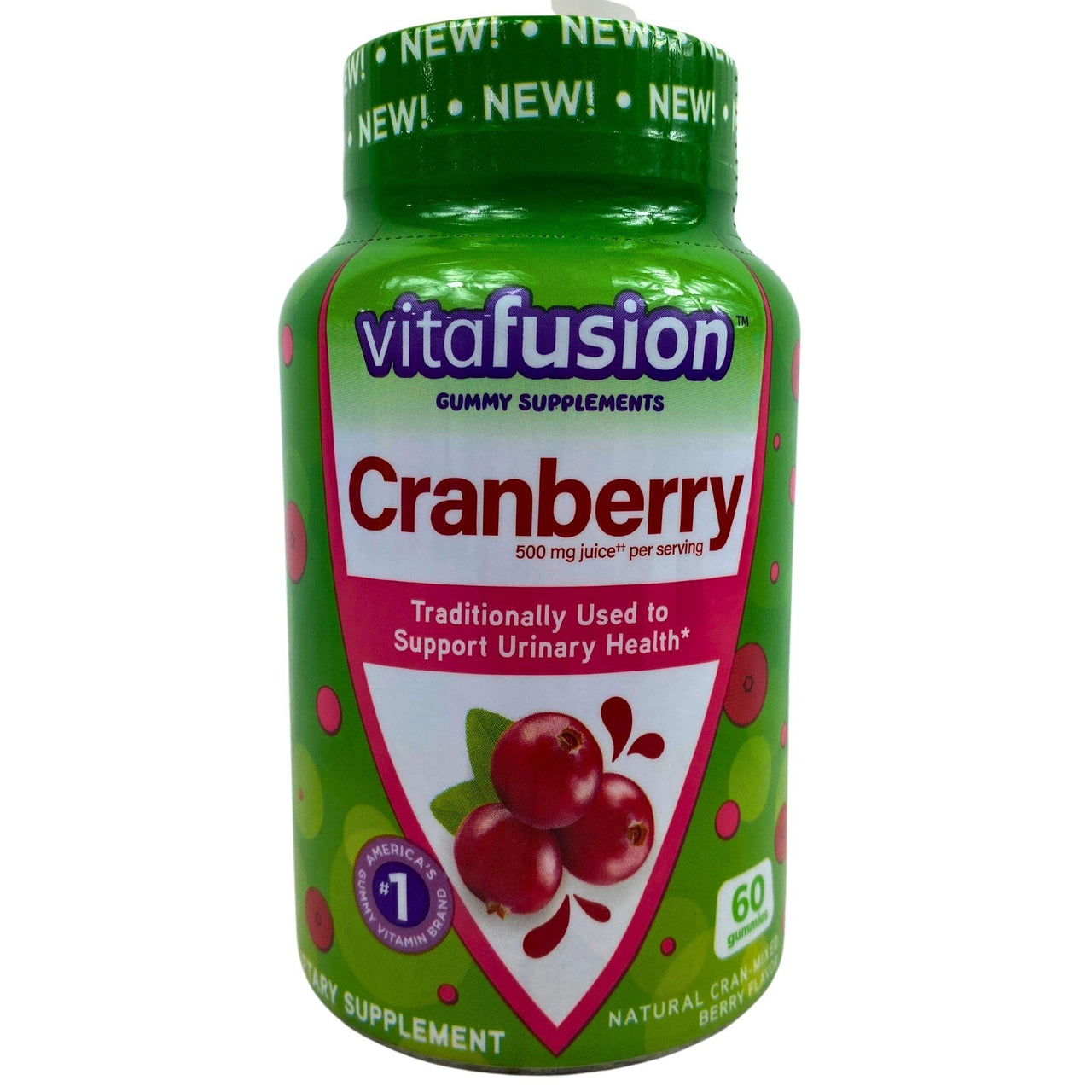 Vitafusion Cranberry 500mg Juice (40 Pcs Lot) - Discount Wholesalers Inc