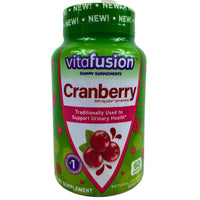 Thumbnail for Vitafusion Cranberry 500mg Juice (40 Pcs Lot) - Discount Wholesalers Inc